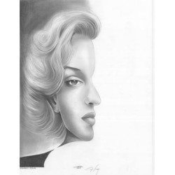 Portrait Marilyn Monroe - Double Face
