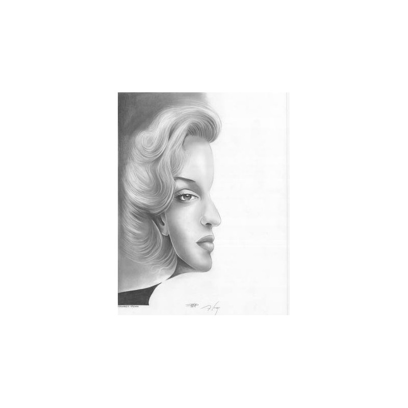 Portrait Marilyn Monroe - Double Face