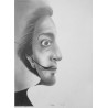 Portrait Salvador Dali  - Double Face