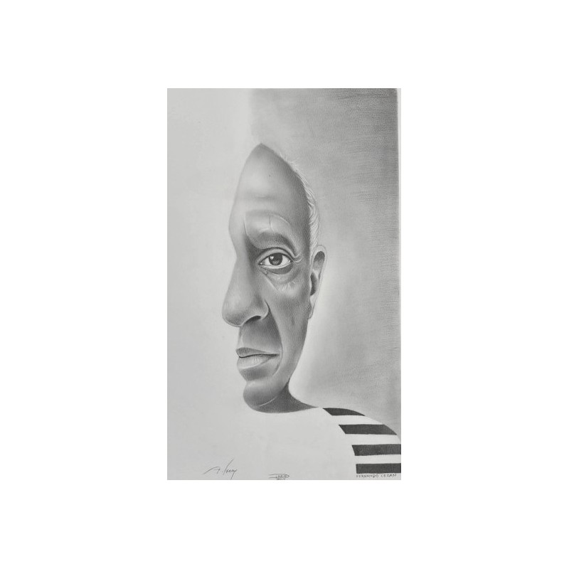 Portrait Pablo Picasso - Double Face