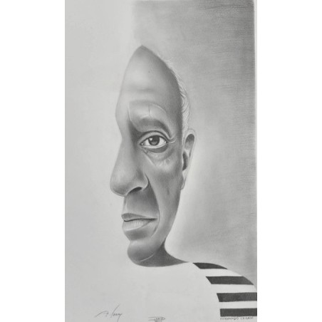 Portrait Pablo Picasso - Double Face
