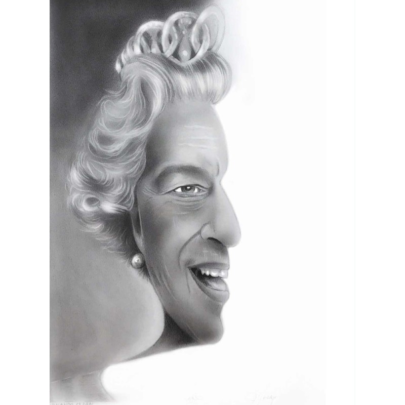 Portait Élisabeth II - Double Face