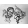 Caricature personnalisée  - Duo
