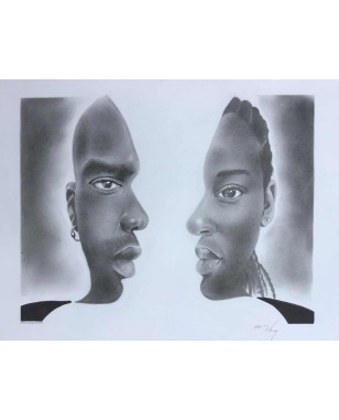 Double-Face Personnalisée  - Duo